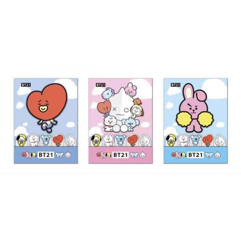 BTS Sticky Notes / Bookmark Set