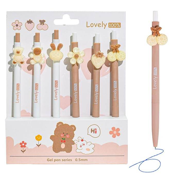Premium Brown Light weight Gel Pen - 1 unit