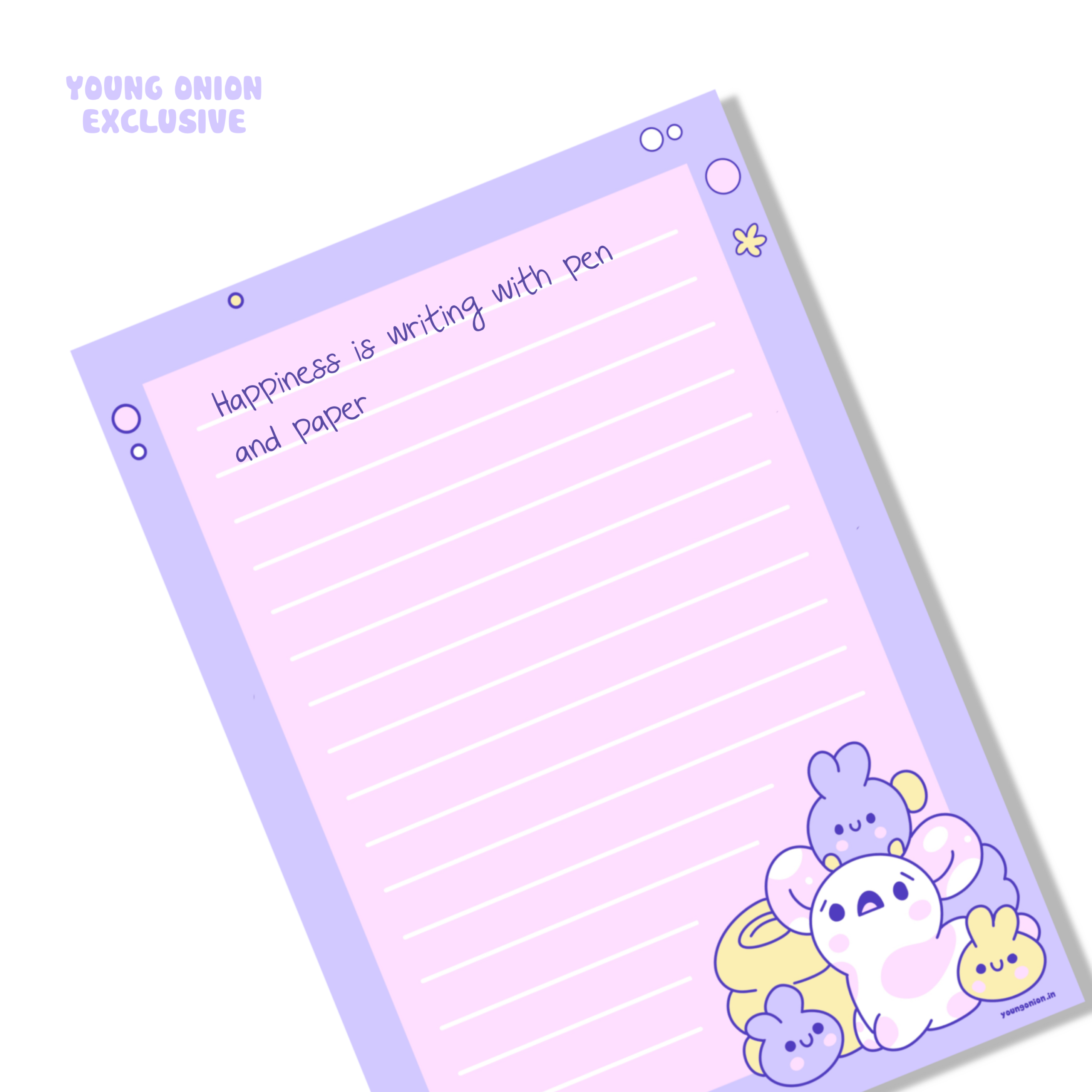 IMG_1099.png Purple and Pink | YO Premium Notepad | Memo Papers