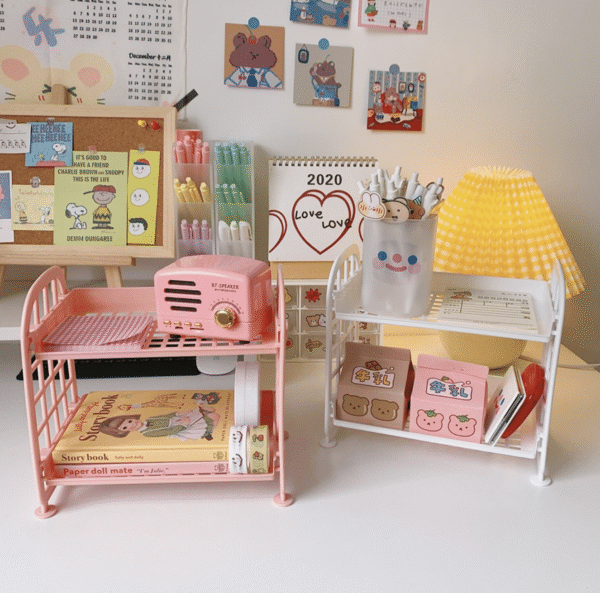 Detachable Double Layer Storage Organizer - (21*13.7*19.8 cm)