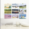Travel Diaries Aesthetic Postcards – Set of 15 Cards