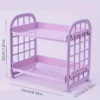 Detachable Double Layer Storage Organizer - (21*13.7*19.8 cm)
