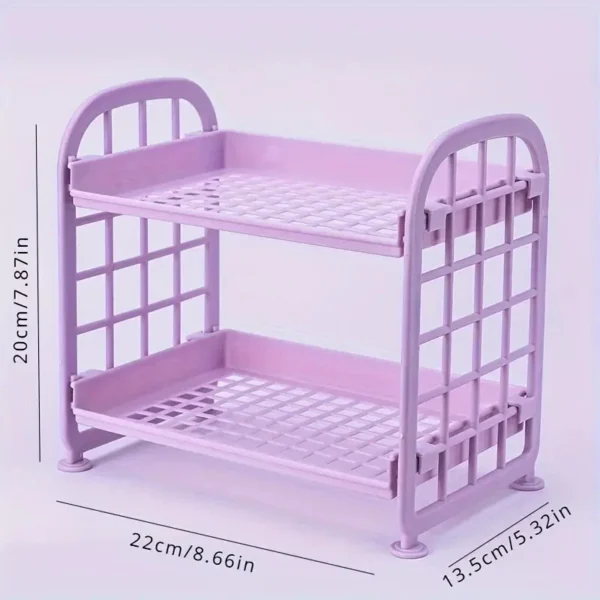 Detachable Double Layer Storage Organizer - (21*13.7*19.8 cm)
