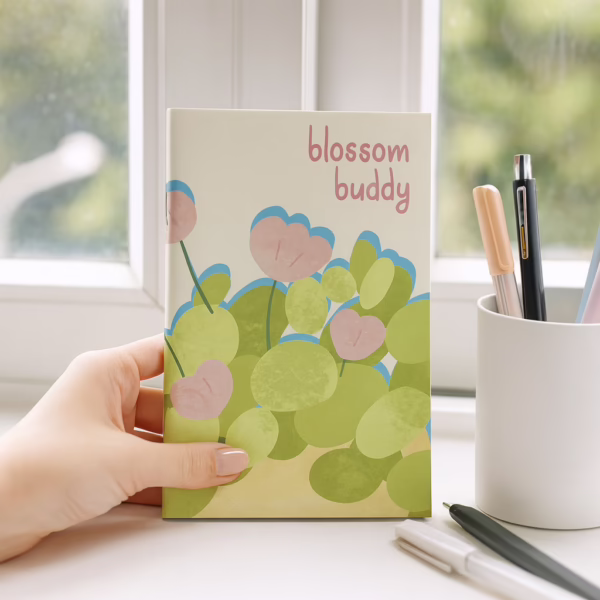 Blossom Buddy Notebook – A6 & A7 Sizes