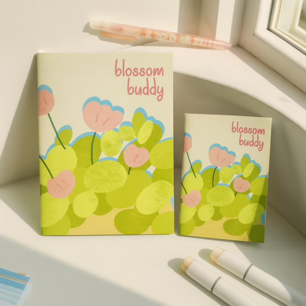 Blossom Buddy Notebook – A6 & A7 Sizes