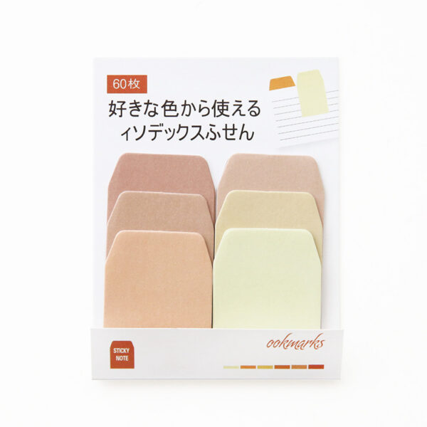 Gradient Pastel Bookmark Sticky Notes used for page index – 6 Color Sets