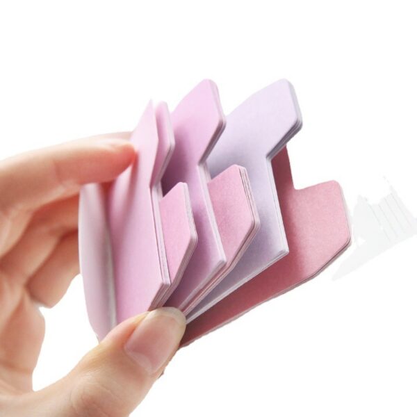 Gradient Pastel Bookmark Sticky Notes used for page index – 6 Color Sets