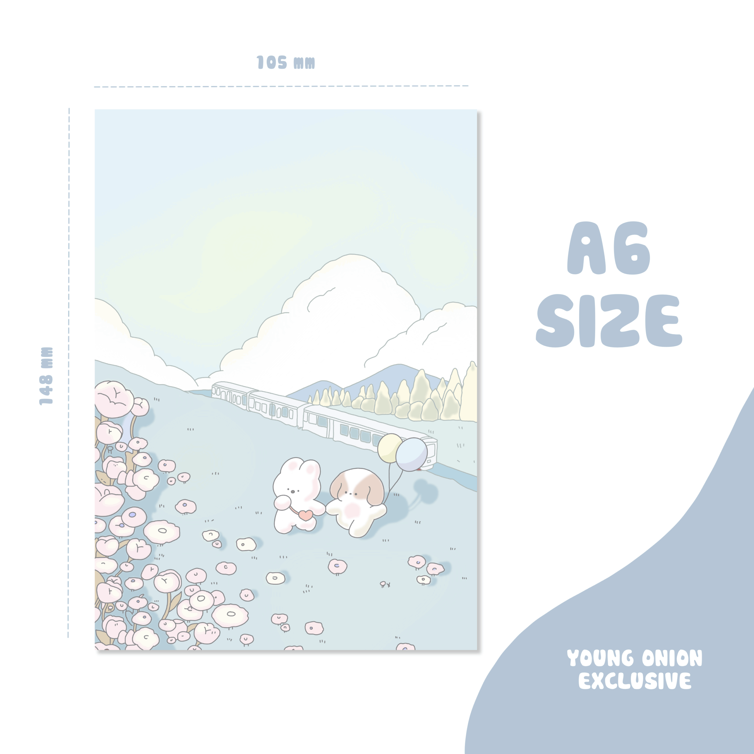 dreamland-notepad-2-scaled-1.png Pastel Dreamland Pocket A6 Notepad | Young Onion Exclusive