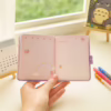 Dreamy Cat Mini Illustrated Notebook – Magnetic Closure