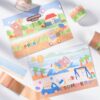 Scenic Kawaii Washi Tape Set – Decorative Masking Tape - Set of 4