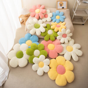 Bloom Plush Flower Pillow