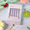 Grid-Themed Pastel Gel Pen – Set of 6