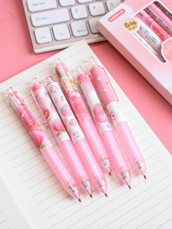 Moka Gel Pen - Set of 6 - Black Ink