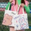 Japanese Aesthetic Tote Bag