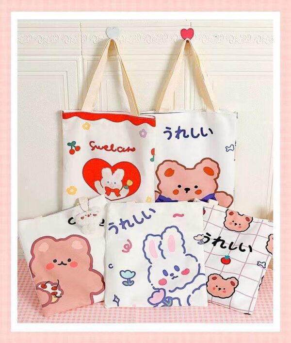 Japanese Aesthetic Tote Bag