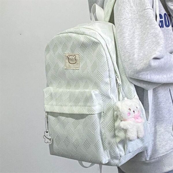K-Drama Korean Backpack / Bag with plushie toy
