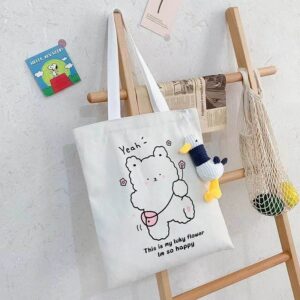 Kawaii Teddy Tote Bag (without soft toy)