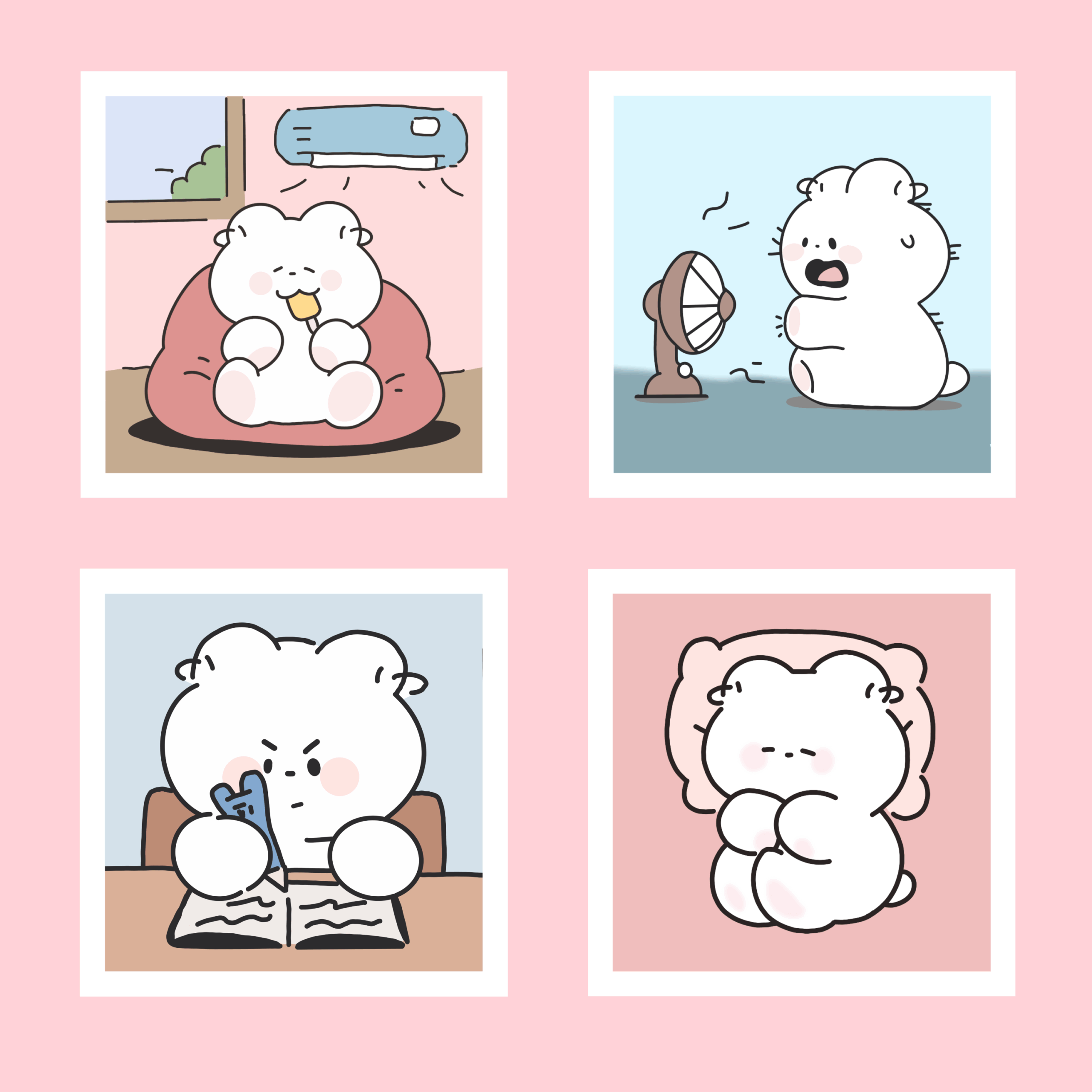 kawaii-waterproof-sticker-8-scaled-2.png Bearly Kawaii Premium Waterproof Sticker Pack – Set of 18 (Young Onion Exclusive)