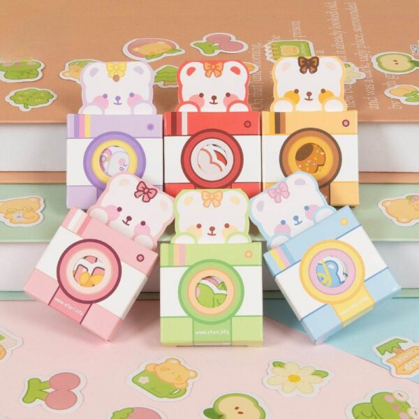 Teddy Stickers Box - Pack of 40 Stickers