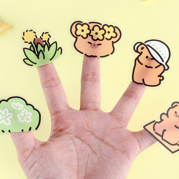 Cozy Bear Premium PVC Sticker Pack – Set of 40 | LIMITED EDITION