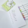Lucky Plant Pastel Plain Notebook – A6 & A7 Sizes