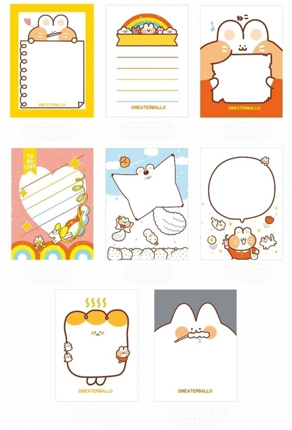 Chubby Hamster Memo Pads - Unique Designs