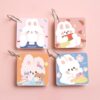 Kawaii Bunny Keychain Notebook – 80 Sheets