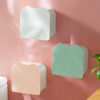 Wall-Mounted Skincare Organizer - Peach & White