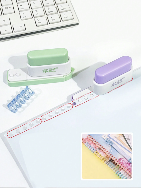 Spiral Binder Premium Paper Puncher Tool – A5/A6/A4 Compatible