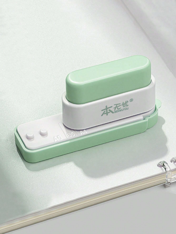 Spiral Binder Premium Paper Puncher Tool – A5/A6/A4 Compatible - Green