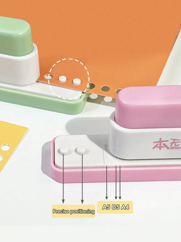 Spiral Binder Premium Paper Puncher Tool – A5/A6/A4 Compatible