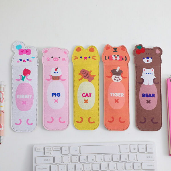 Kawaii Animal-Themed Pen Holder / Bookmarker