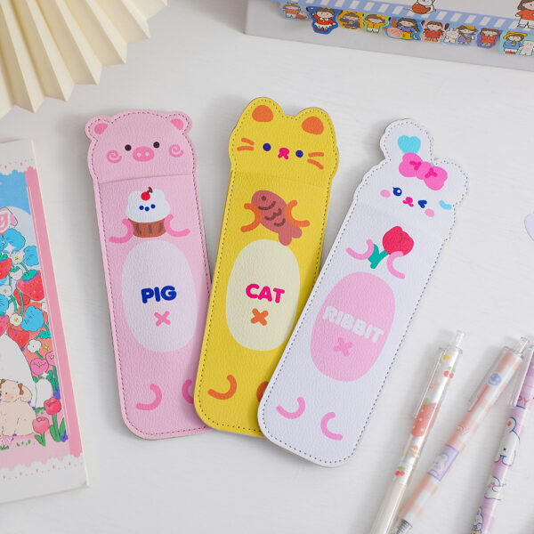 Kawaii Animal-Themed Pen Holder / Bookmarker
