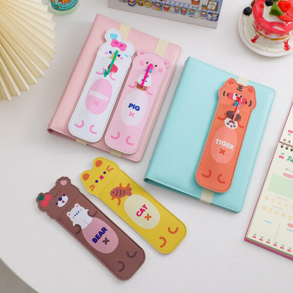 Kawaii Animal-Themed Pen Holder / Bookmarker