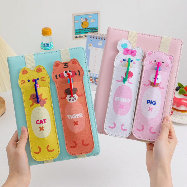 Kawaii Animal-Themed Pen Holder / Bookmarker