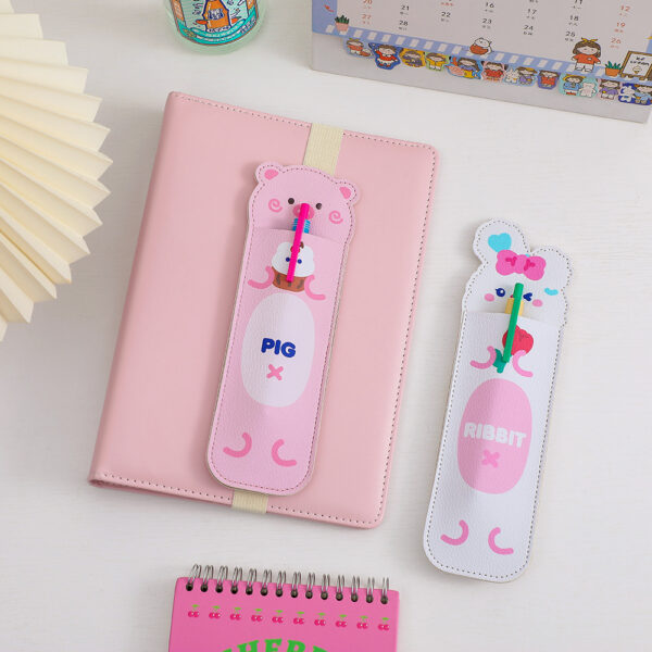 Kawaii Animal-Themed Pen Holder / Bookmarker