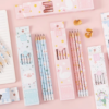 Kawaii HB Pencil Set – Pack of 10 (Assorted Pastel Designs)
