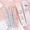 Kawaii HB Pencil Set – Pack of 10 (Assorted Pastel Designs)