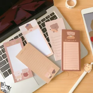 Kawaii Bear To-Do List & Memo Pads