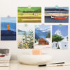 Travel Diaries Aesthetic Postcards – Set of 15 Cards
