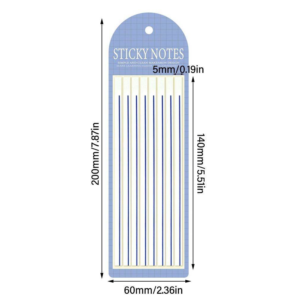 s-l1600-1-1.jpg Book Liner Sticky Notes / Highlighter Strips for Books - Random