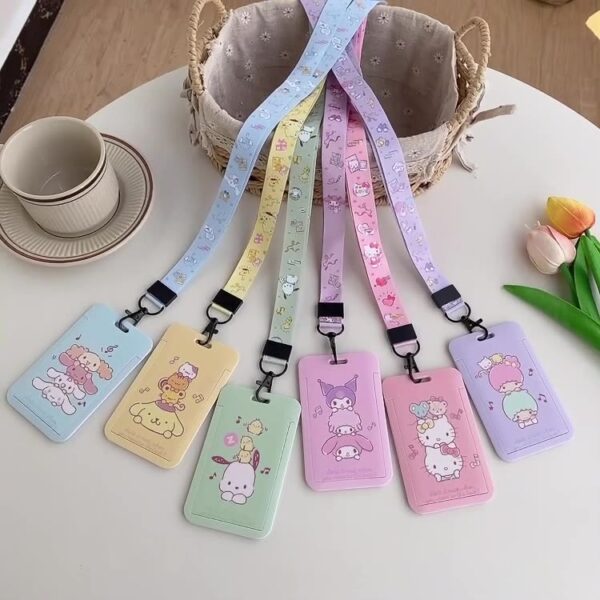 Sanrio ID Card Holders Lanyard