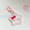 Kawaii Star-Shaped Sanrio Acrylic Keychains