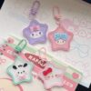 Kawaii Star-Shaped Sanrio Acrylic Keychains