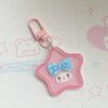 Kawaii Star-Shaped Sanrio Acrylic Keychains
