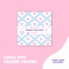 Pastel Pattern Square Memo Pads - 40 pages - 100 GSM (Young Onion Exclusive)