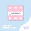 Pastel Pattern Square Memo Pads - 40 pages - 100 GSM (Young Onion Exclusive)