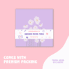 Purple Daisy Square Memo Pads (Young Onion Exclusive)
