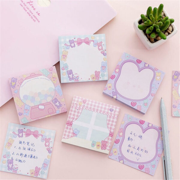 Sweet Bear Dreams Sticky Notes Set