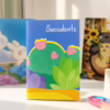 Succulent Mini Plain Notebook – Aesthetic Pastel Design